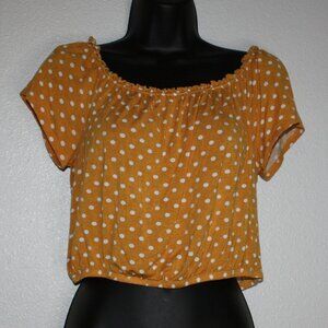 Full Tilt polka dot top